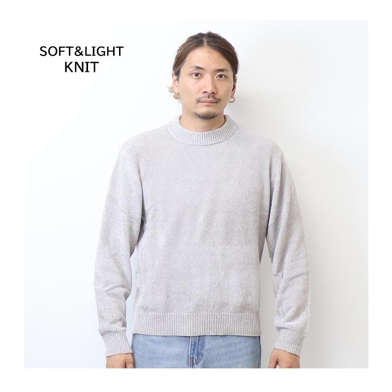 新品❤️MARK&LONA グレー クルーネックセーター クルーネック モールニット セーター メンズ 5532-0620 : REX ONE