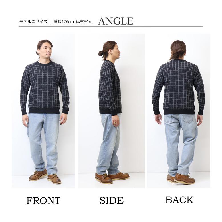 LYLE＆SCOTT ライル＆スコット クルーネック ジャガードニット