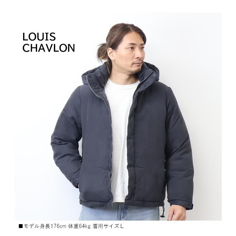LOUIS CHAVLON ルイシャブロン ピーチ起毛 フード脱着 中綿アウター