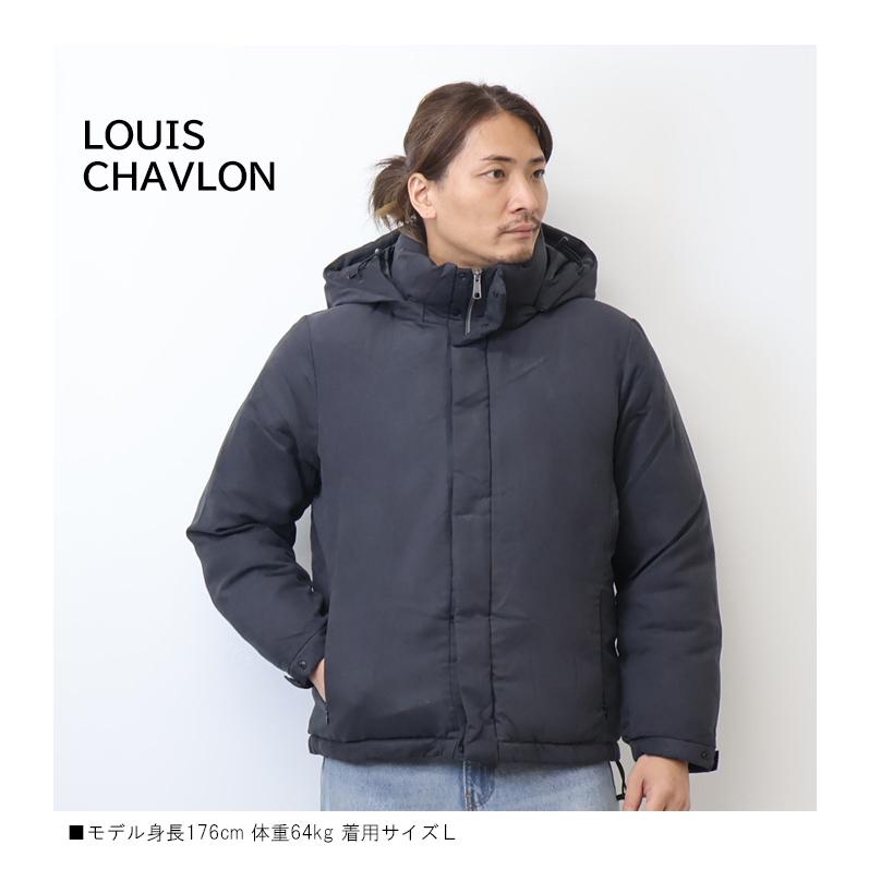 LOUIS CHAVLON ルイシャブロン ピーチ起毛 フード脱着 中綿アウター