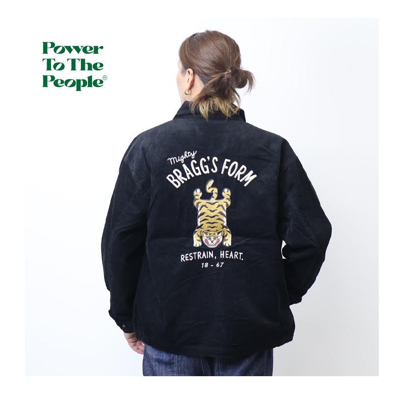 POWER TO THE PEOPLE パワートゥザピープル タイガー刺繍