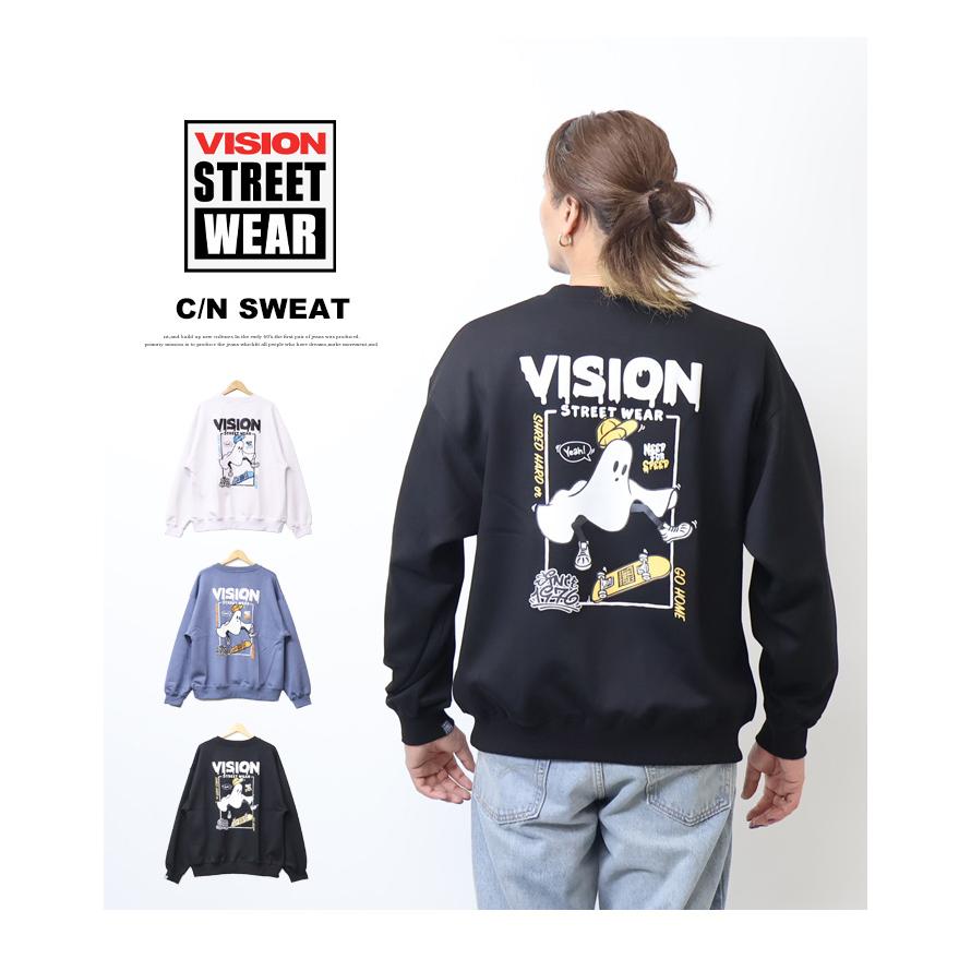 BTS one トレーナー スウェット VISION STREET WEAR ビジョンストリートウェアー ゴースト