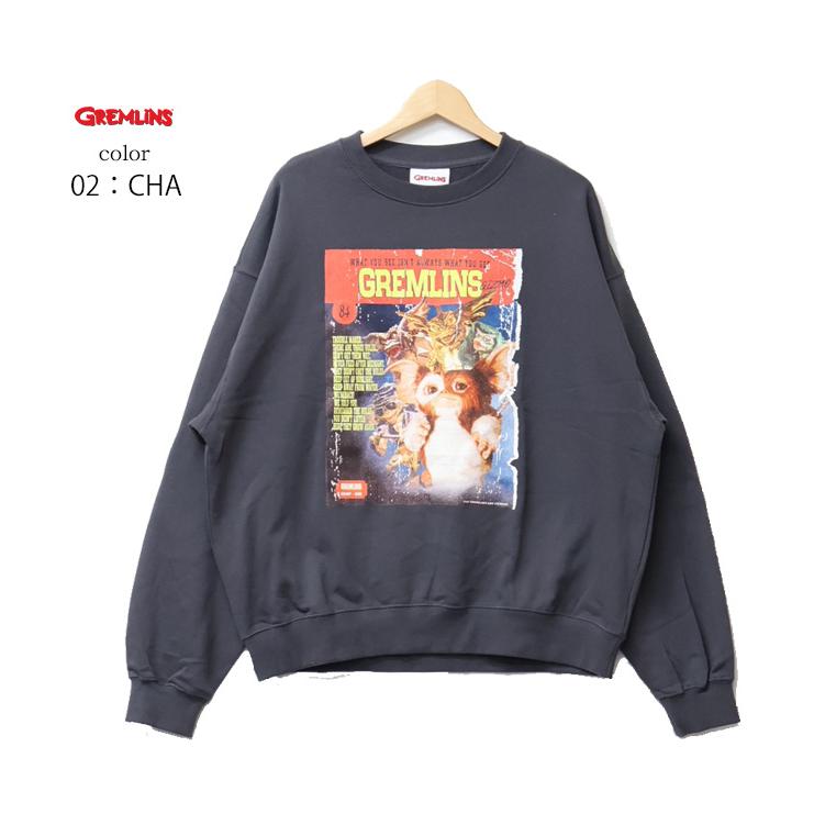 GREMLINES グレムリン ムービーポスター スウェットシャツ 裏毛