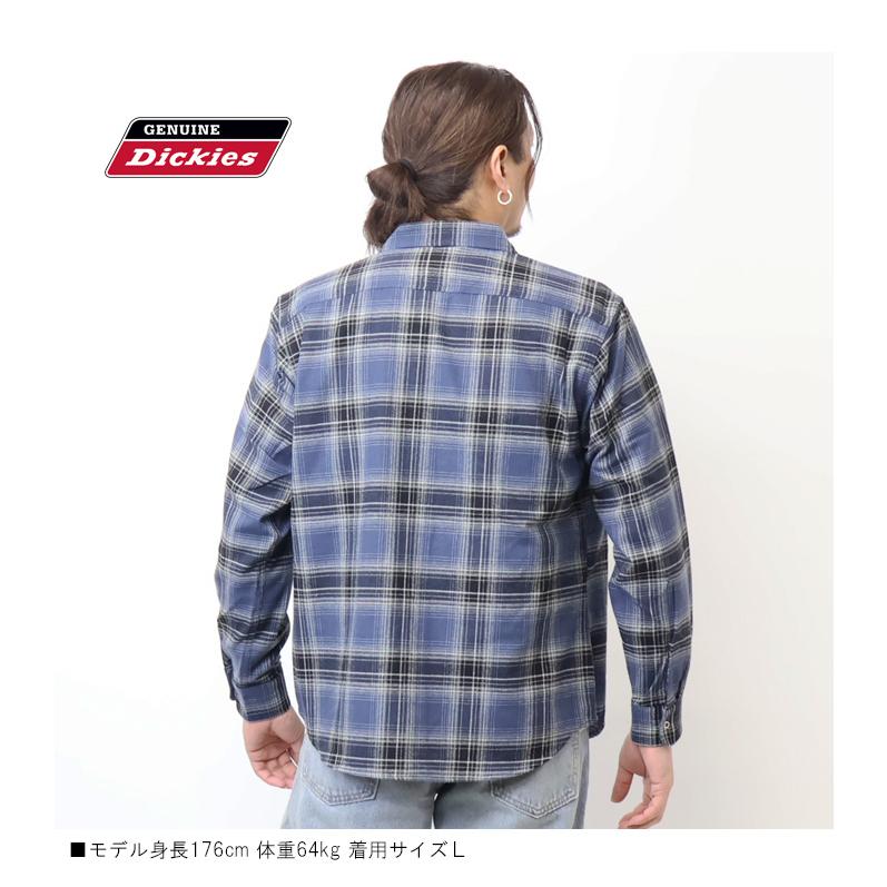 Dickies（ディッキーズ） GENUINE Dickies ジェニュイン 長袖 チェック