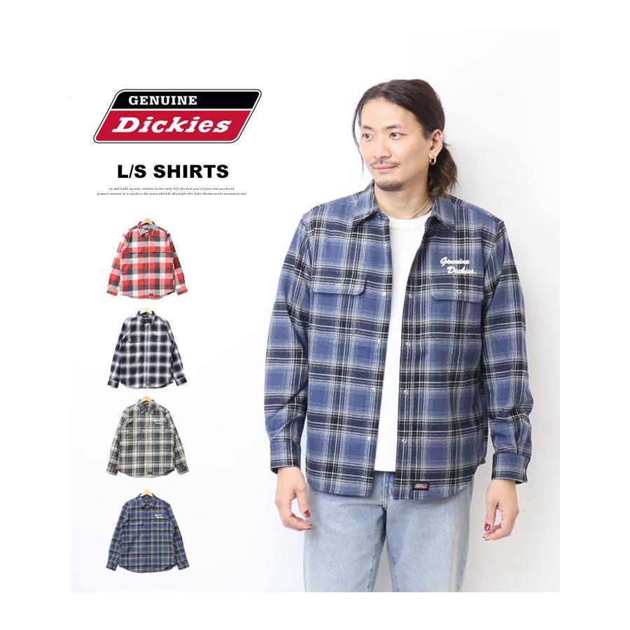 Dickies（ディッキーズ） GENUINE Dickies ジェニュイン 長袖 チェック