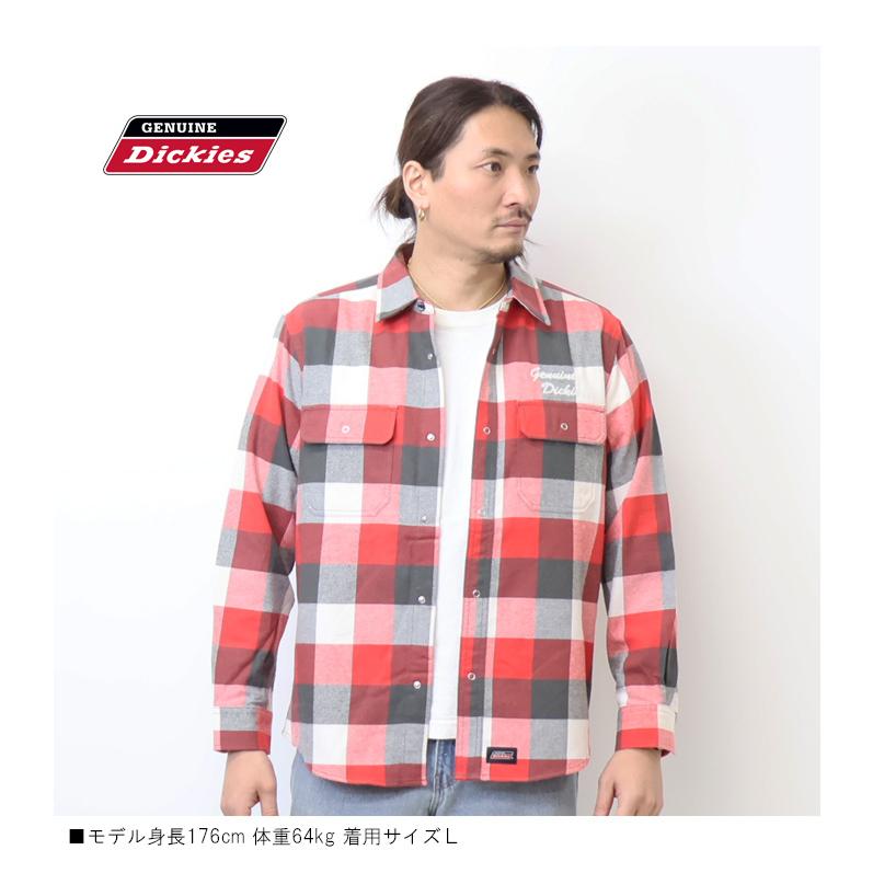 Dickies（ディッキーズ） GENUINE Dickies ジェニュイン 長袖 チェック