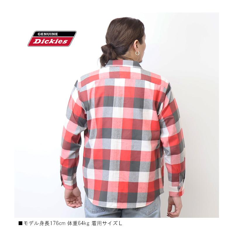 Dickies（ディッキーズ） GENUINE Dickies ジェニュイン 長袖 チェック 