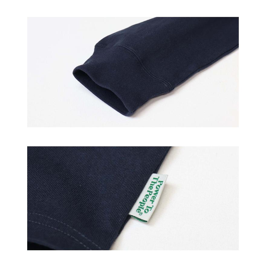 POWER TO THE PEOPLE パワートゥザピープル ワイン刺繍 長袖Tシャツ 長T ロンT メンズ 6301005 | POWER TO THE PEOPLE | 12