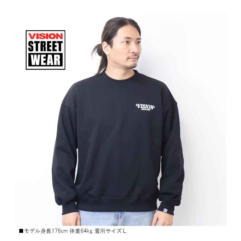 90sアメリカ製vision sport wearトレーナー　スケーター系 VISION STREET WEAR（ヴィジョンストリートウェア） トレーナー