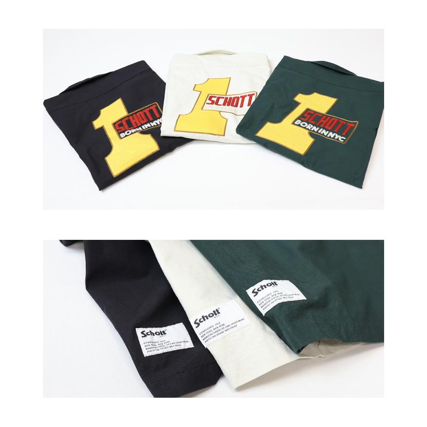 Schott N.Y.C（ショット） Schott 刺繍 ワークシャツ ボーン イン