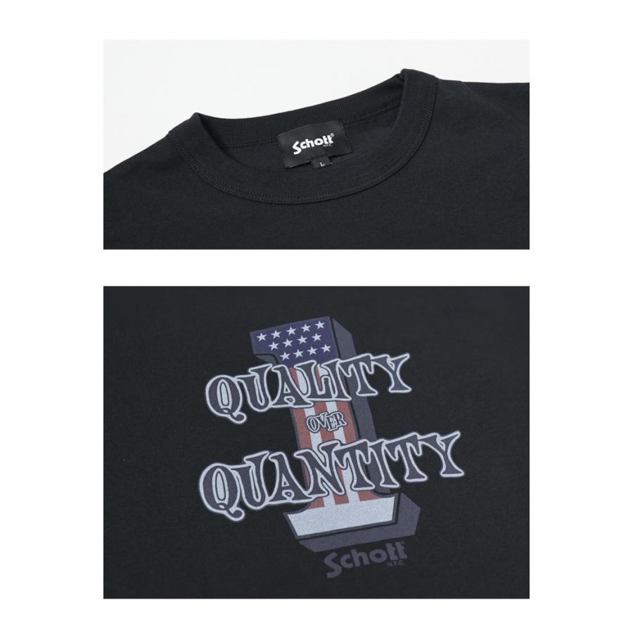 Schott N.Y.C（ショット） Schott プリント 半袖Tシャツ クオリティ