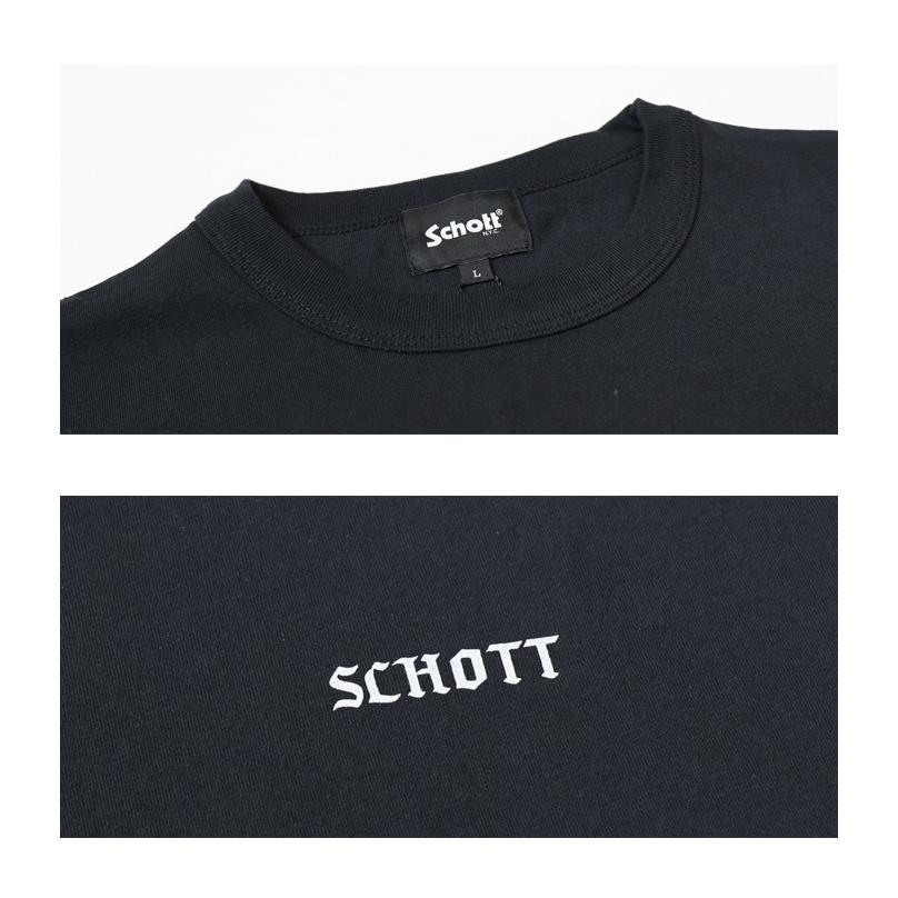 Schott N.Y.C（ショット） Schott プリント 半袖Tシャツ セッション 半