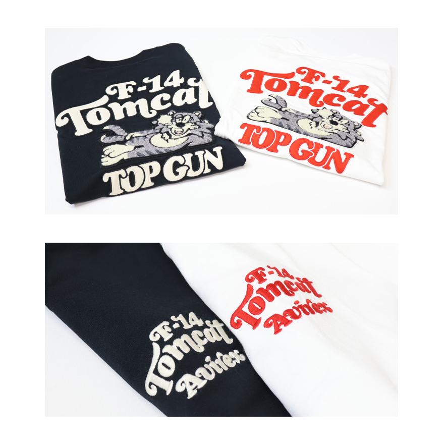 Tomさま専用 AVIREX（アヴィレックス） SAGARA TOM CAT 半袖Tシャツ サガラ刺繍