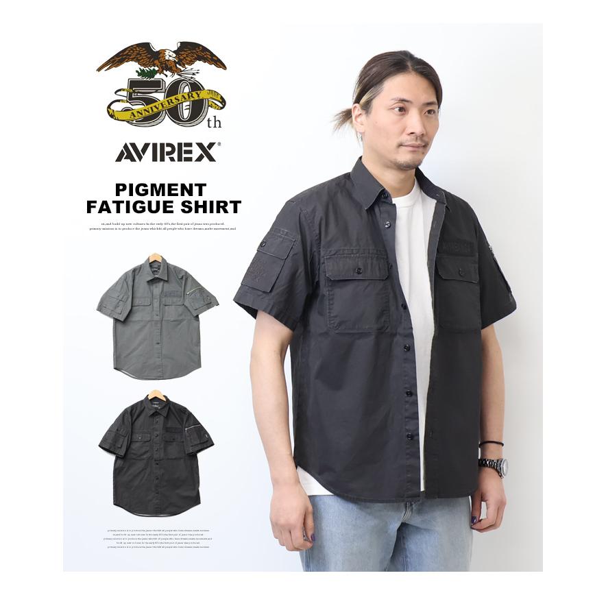 AVIREX（アヴィレックス） 50周年モデル ピグメント ファティーグ