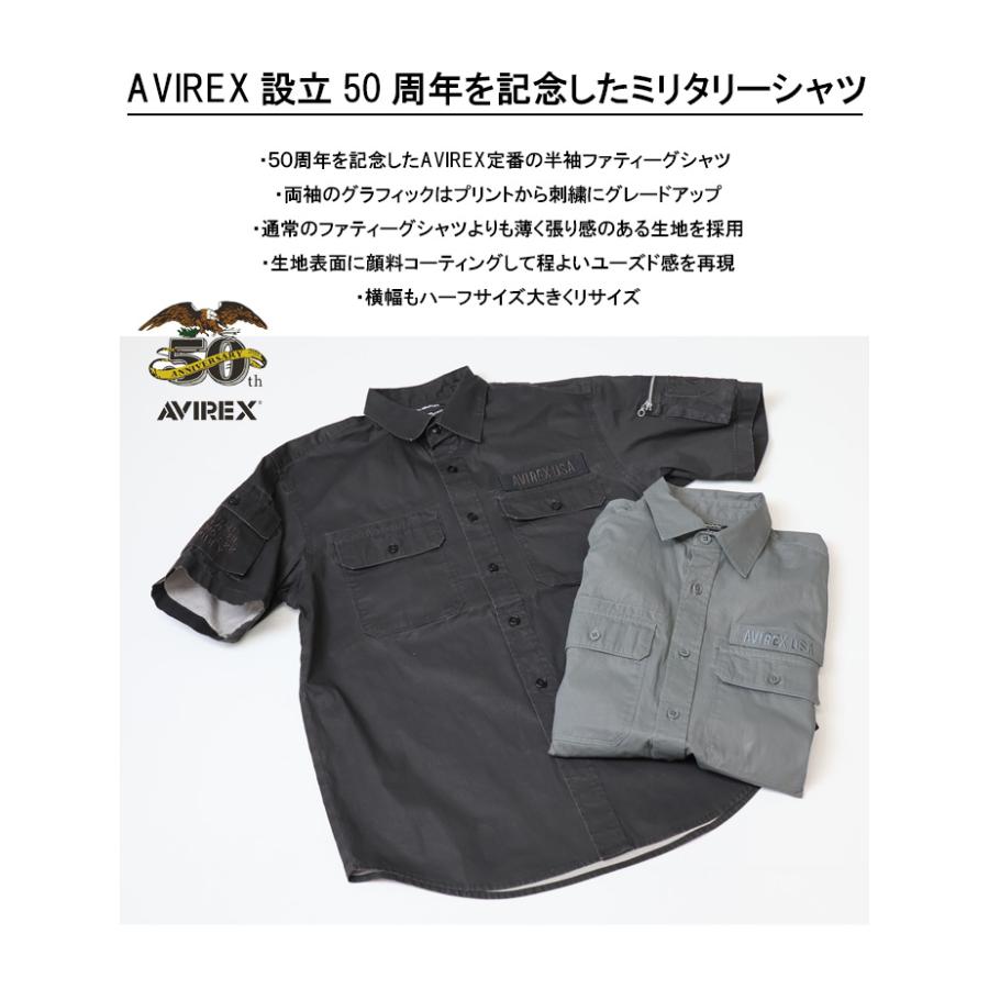 AVIREX（アヴィレックス） 50周年モデル ピグメント ファティーグ