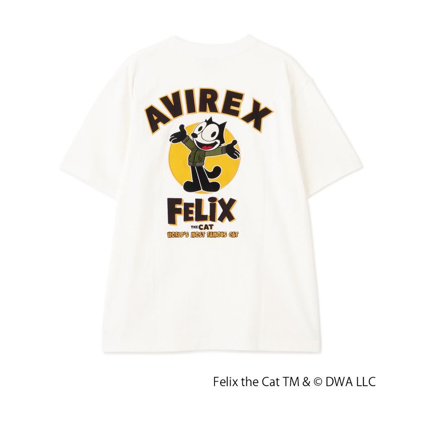 AVIREX（アヴィレックス） FELIX フィリックス コラボ アップリケ刺繍