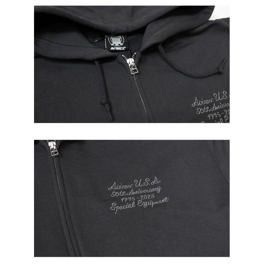 AVIREX（アヴィレックス） 50周年モデル バーシティロゴ スウェット