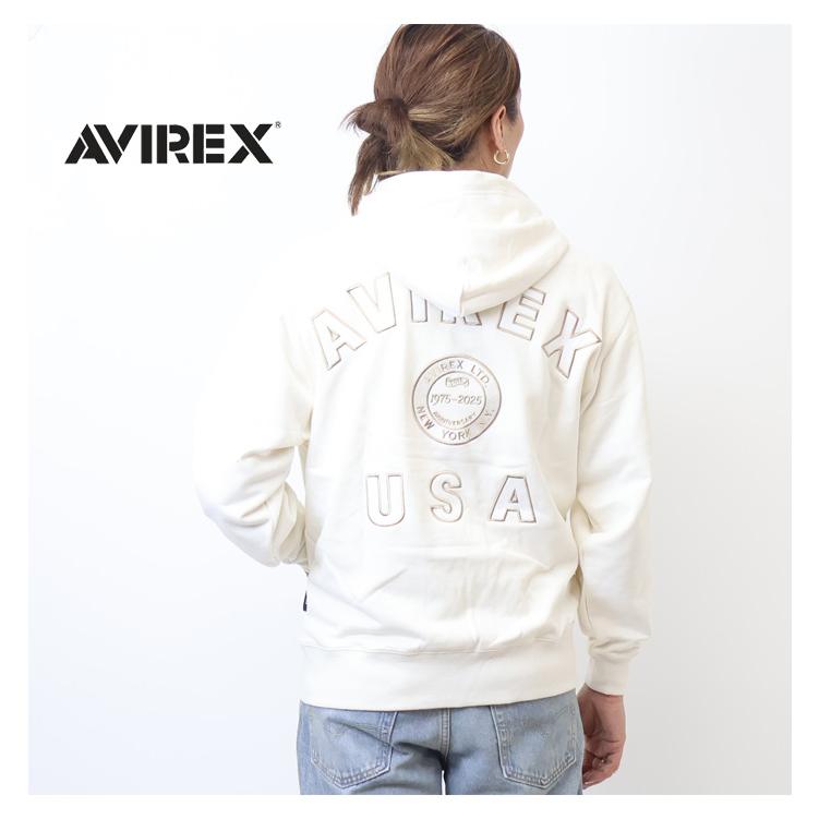 AVIREX（アヴィレックス） 50周年モデル バーシティロゴ スウェット