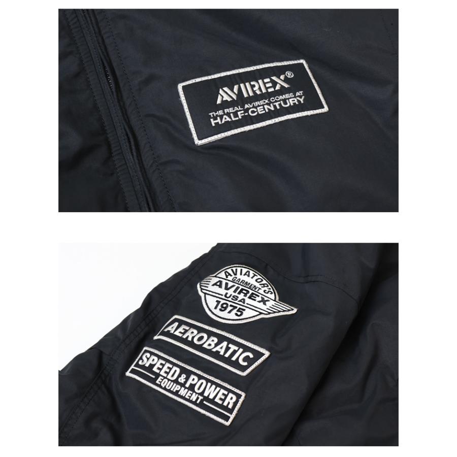 AVIREX（アヴィレックス） 50周年モデル ナイロン スタンド ブルゾン