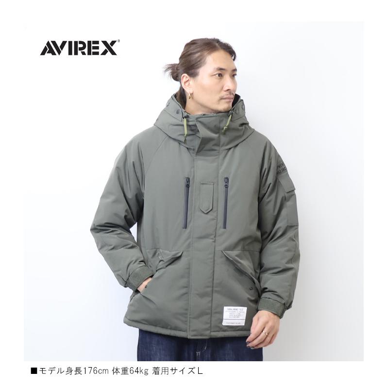 AVIREX（アヴィレックス） TYPE ECWCS カスタム ダウンジャケット