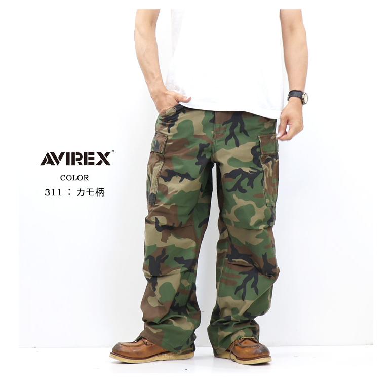 AVIREX（アヴィレックス） ナイロンコットン M-65 ファティーグパンツ