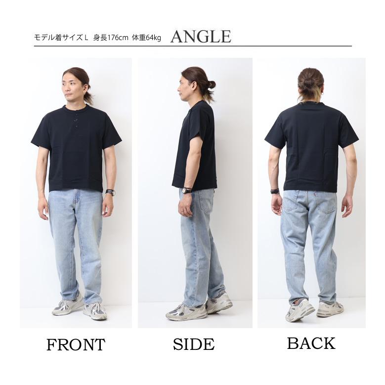 AVIREX（アヴィレックス） ヘンリーネック 半袖Tシャツ パック入り