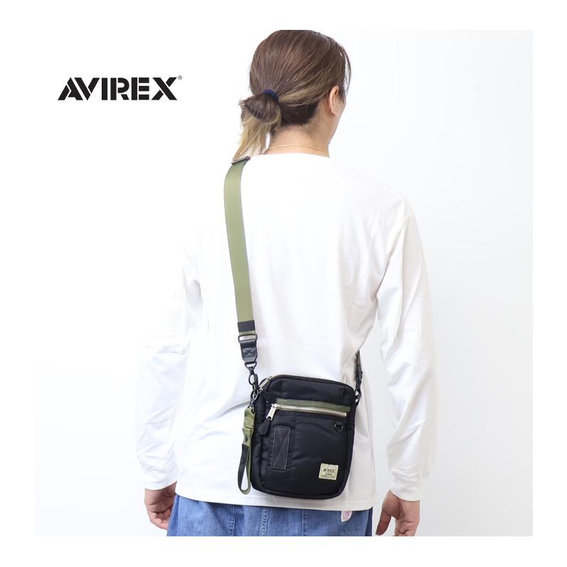 AVIREX（アヴィレックス） フライト ナイロン バーティカル ショルダー 