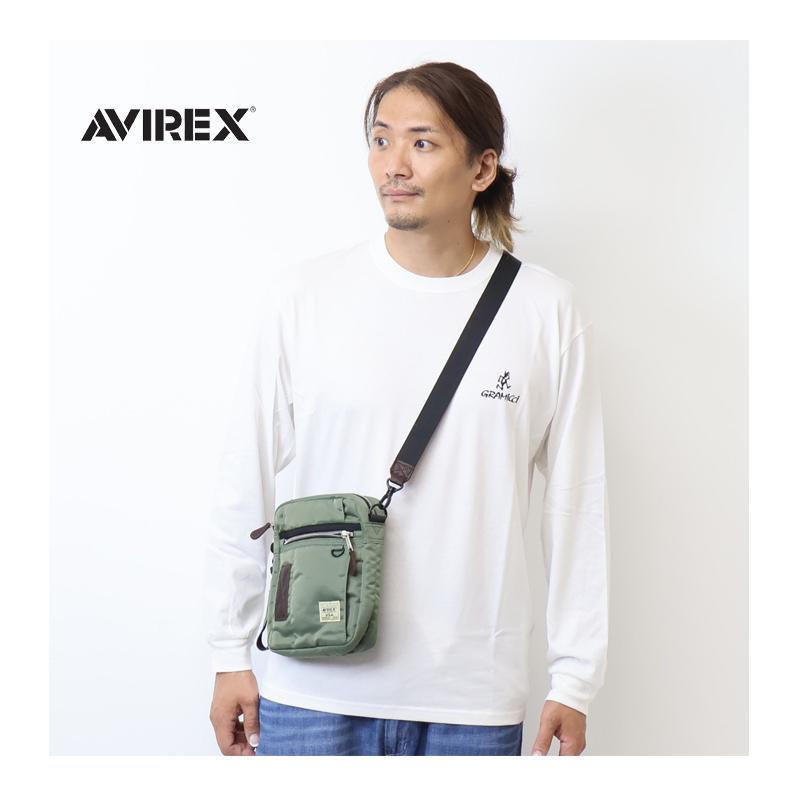 AVIREX（アヴィレックス） フライト ナイロン バーティカル ショルダー