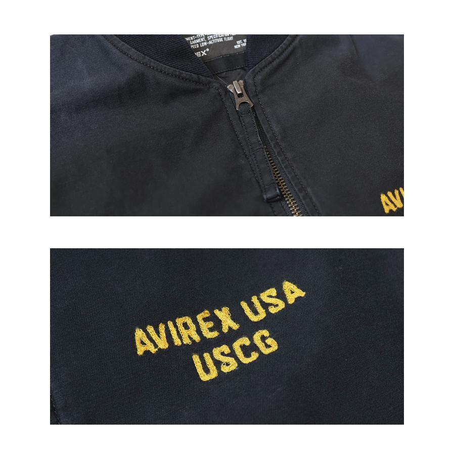 AVIREX（アヴィレックス） COTTON LIGHT MA-1ジャケット U.S.COAST