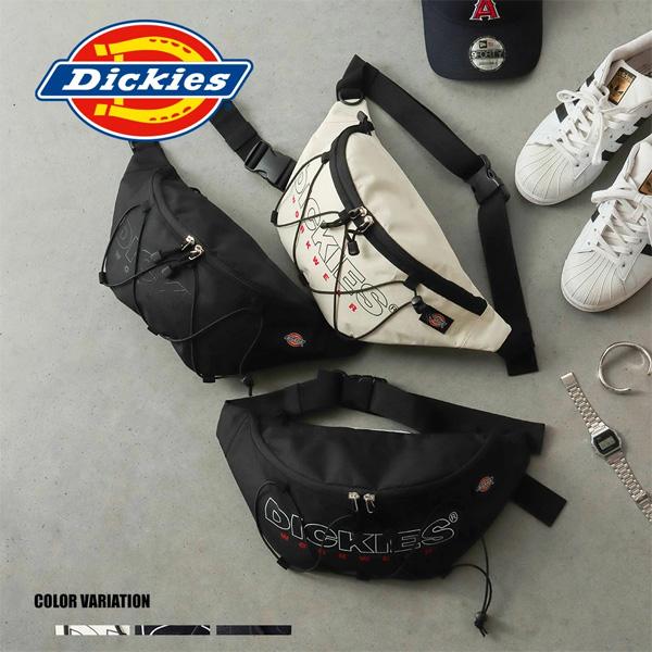 Dickies（ディッキーズ） アウトラインロゴ ウエストバッグ メンズ