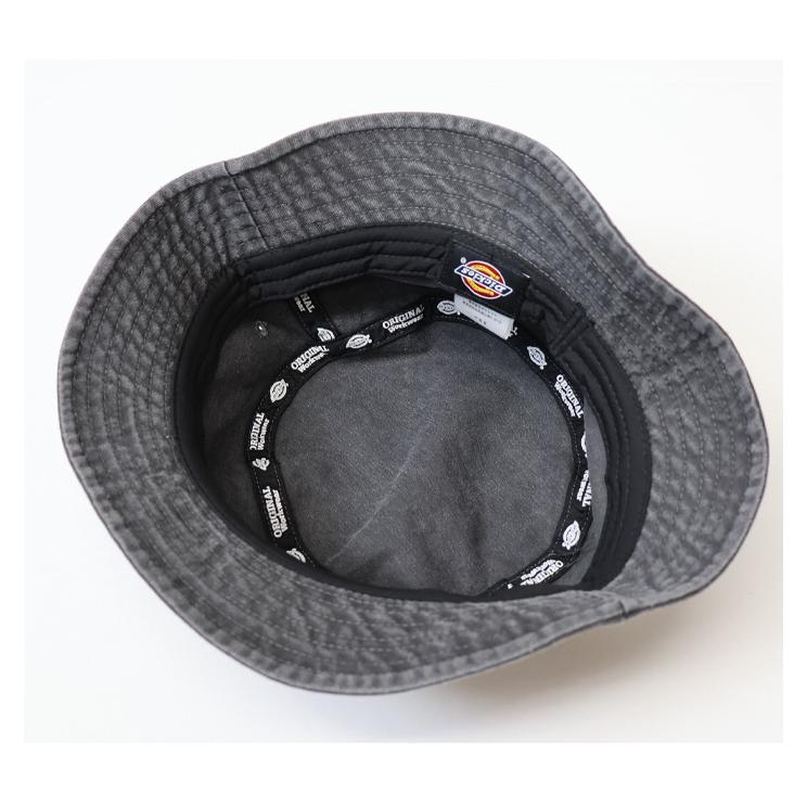 Dickies（ディッキーズ） ロゴ刺繍 ピグメント加工 バケットハット