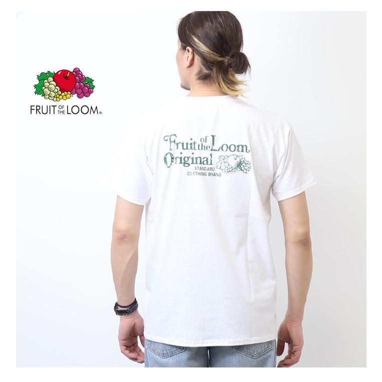 FRUIT OF THE LOOM（フルーツオブザルーム） バックプリント 半袖T