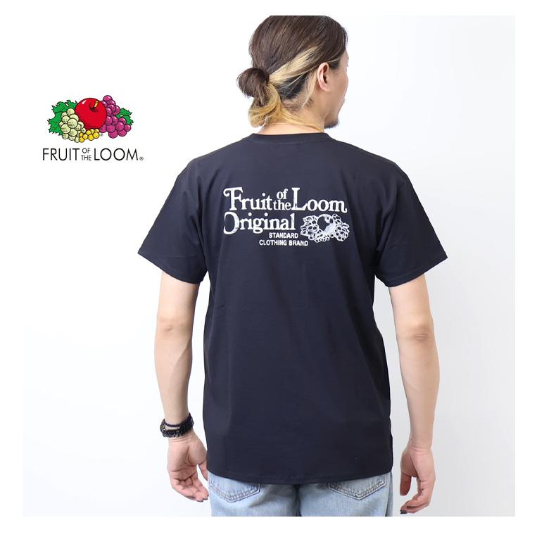 FRUIT OF THE LOOM（フルーツオブザルーム） バックプリント 半袖T