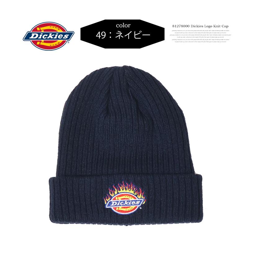 Dickies（ディッキーズ） ファイヤーロゴ ニットビーニー ニット