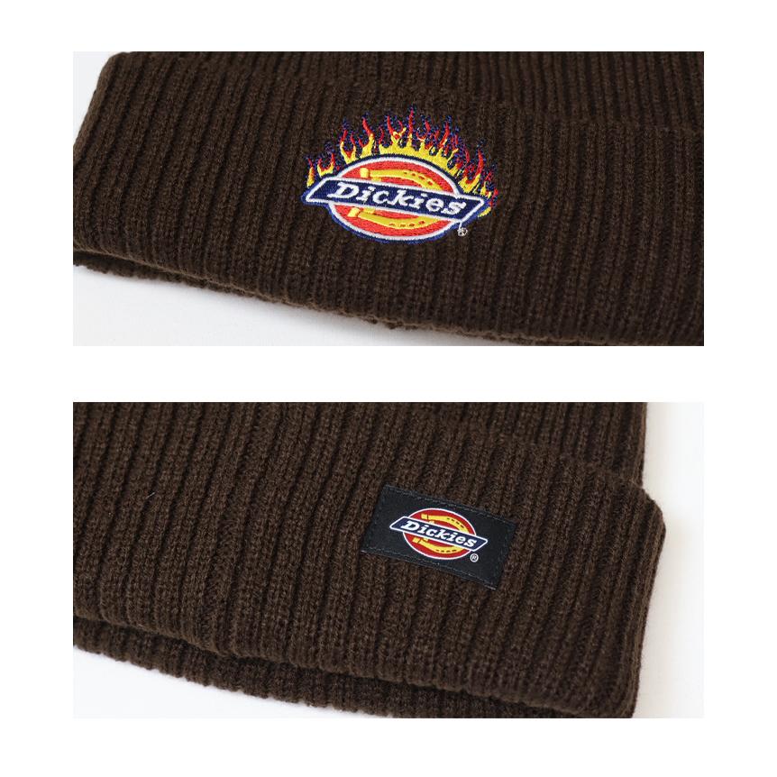Dickies（ディッキーズ） ファイヤーロゴ ニットビーニー ニット