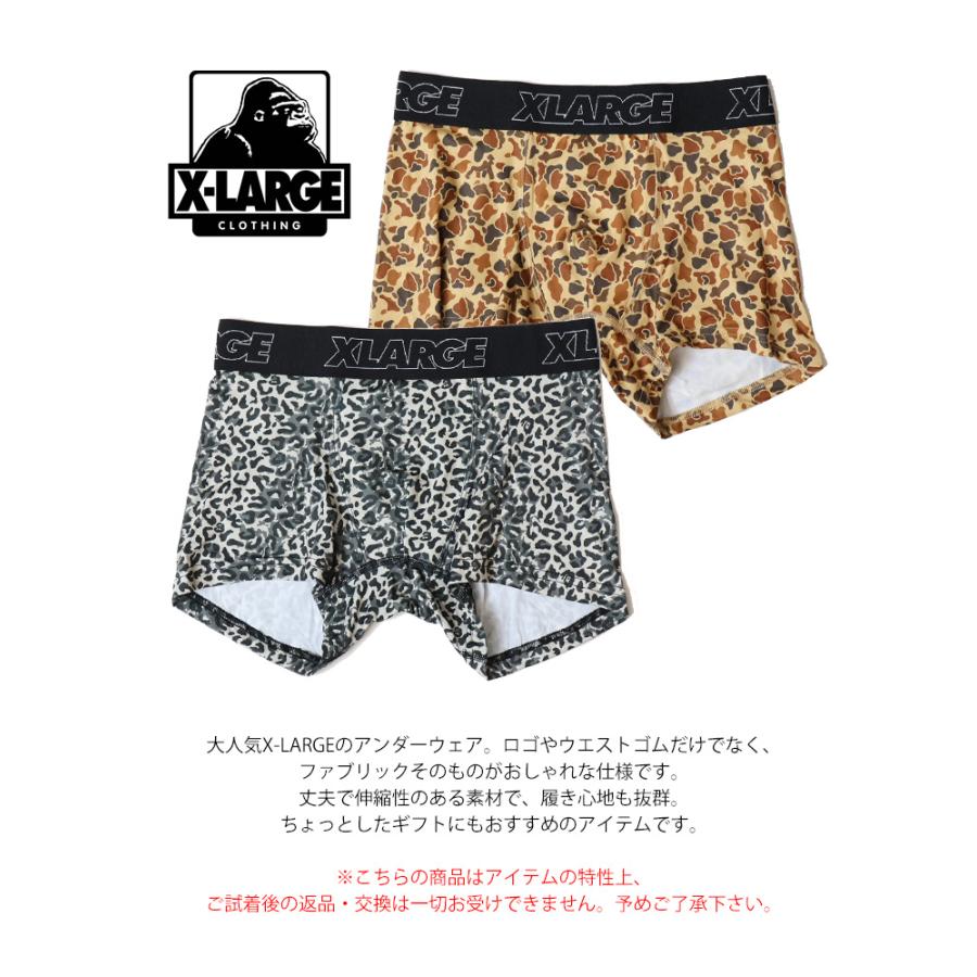 XLARGE（エクストラ ラージ） X-LARGE ボクサーパンツ Leopard