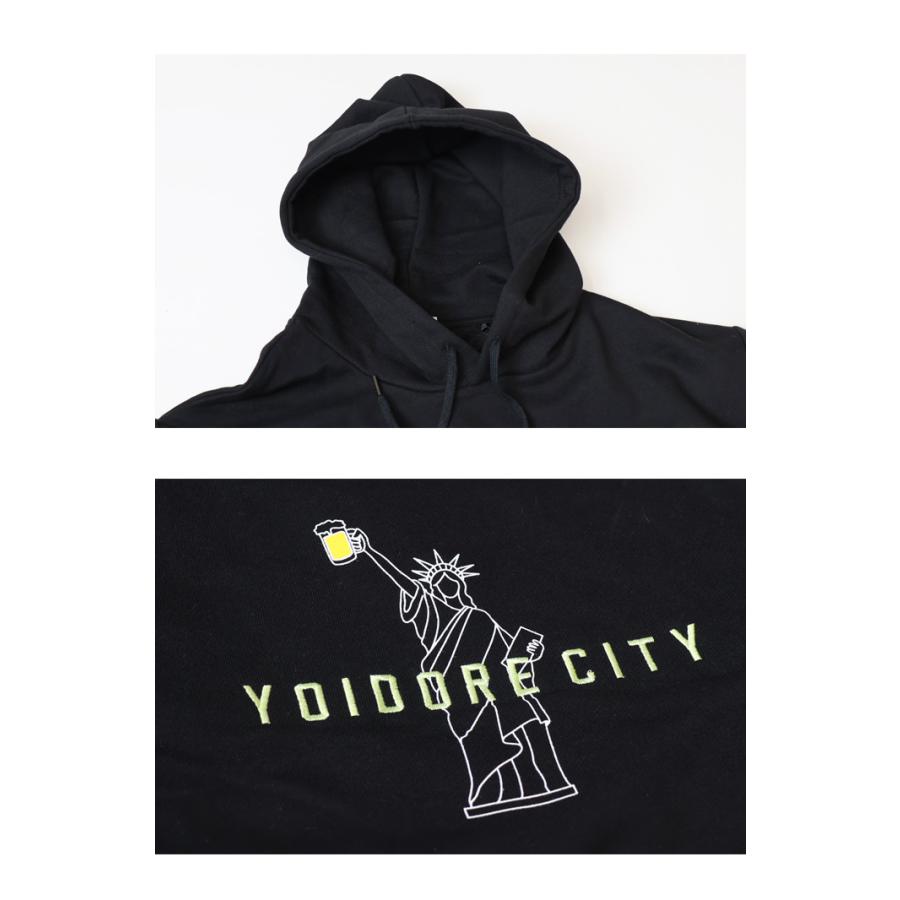 YOIDORE 酔いどれ ヨイドレ CITY 自由の女神 スウェットパーカー 裏毛