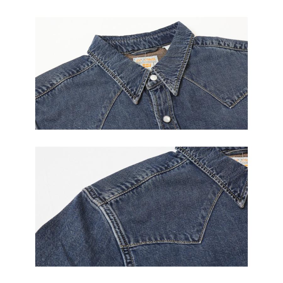 Levi's リーバイス ウエスタン デニムシャツ メンズ 長袖シャツ