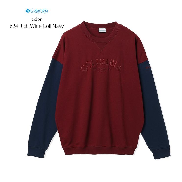 Columbia（コロンビア） バガスウェットグラフィッククルー 裏毛