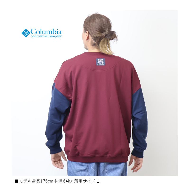 Columbia（コロンビア） バガスウェットグラフィッククルー 裏毛