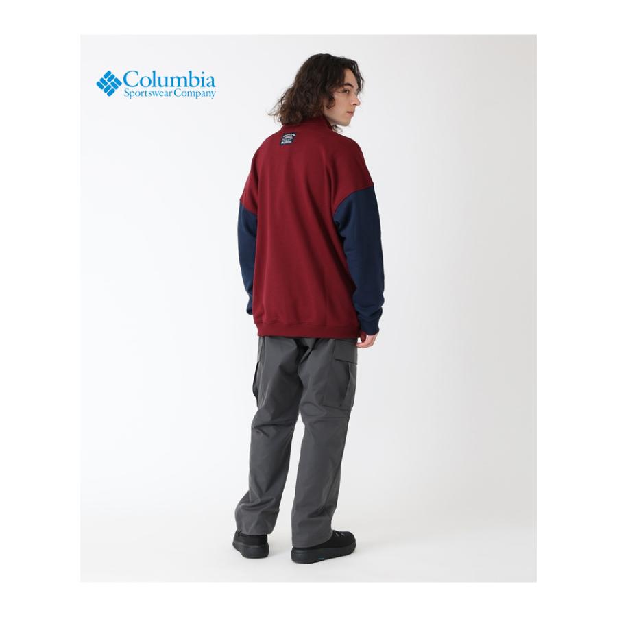 Columbia（コロンビア） バガスウェットハーフジップ 裏毛 トレーナー