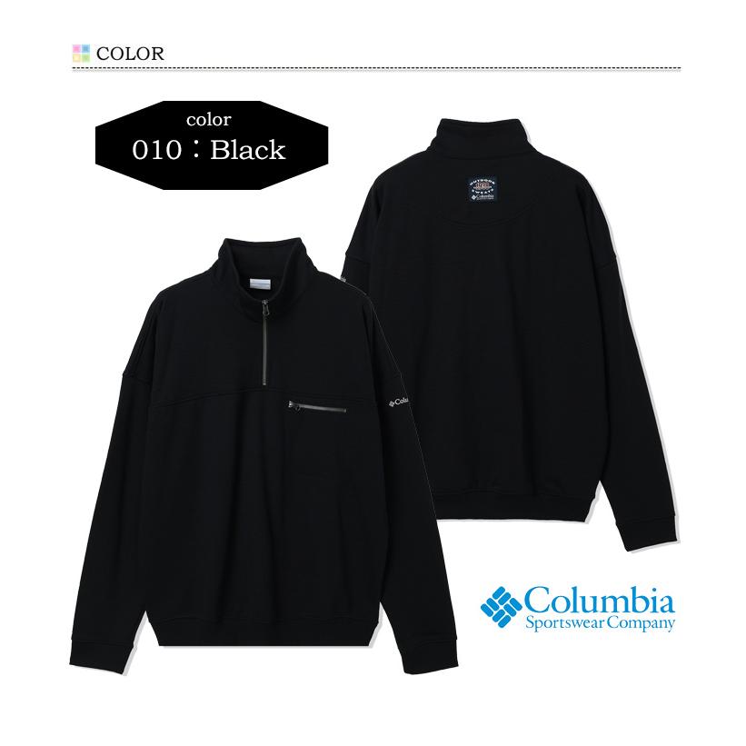 Columbia（コロンビア） バガスウェットハーフジップ 裏毛 トレーナー