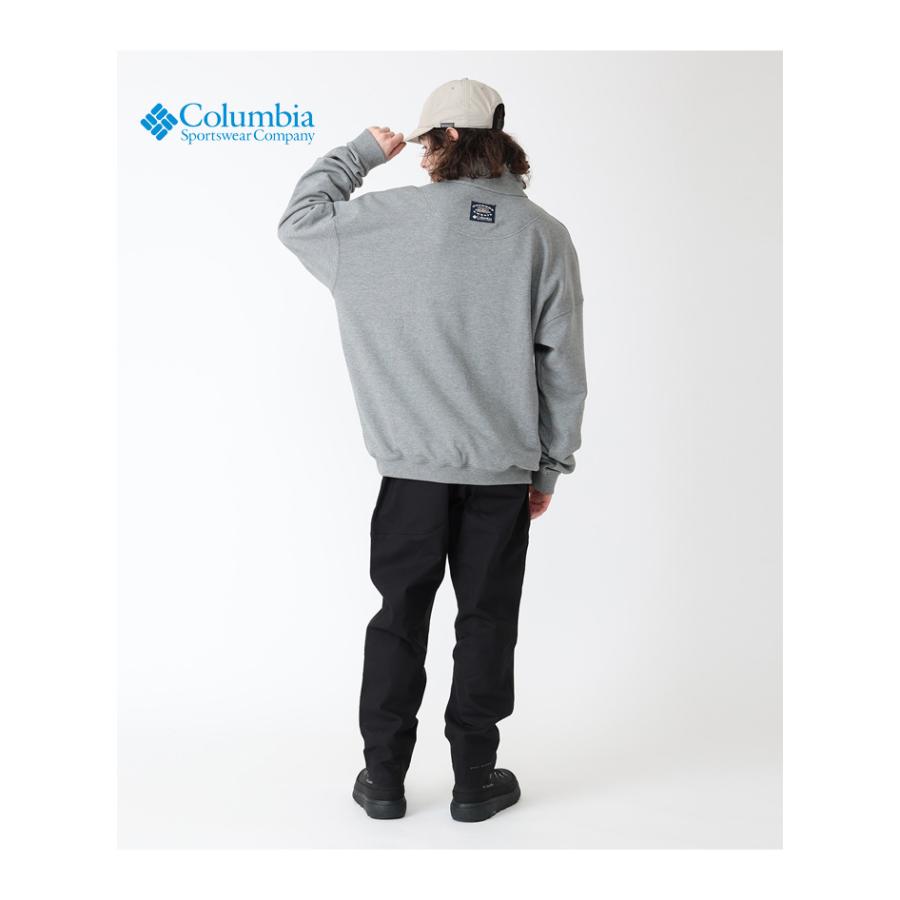 Columbia（コロンビア） バガスウェットハーフジップ 裏毛 トレーナー