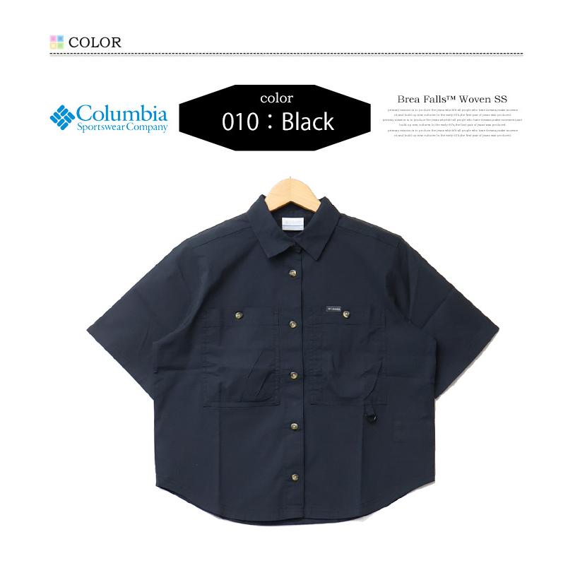 コロンビア Columbia Brea Falls Woven Short Sleeve レディース シャツ トップス White Women's Brea Falls Woven Short Sleeve Shirt | Columbia