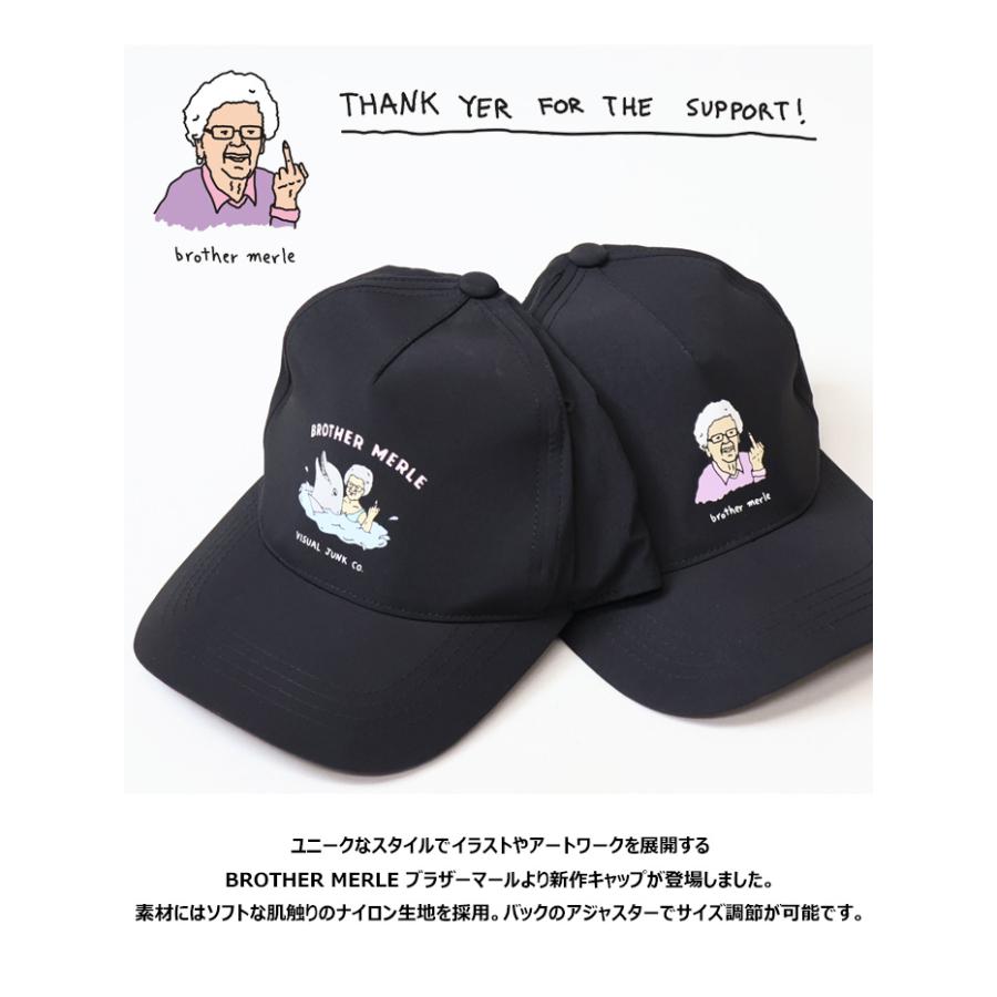 BROTHER MERLE（ブラザー マール） 5パネルキャップ 帽子 メンズ