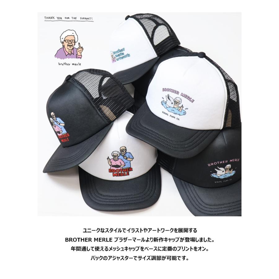 BROTHER MERLE（ブラザー マール） メッシュキャップ 帽子 メンズ
