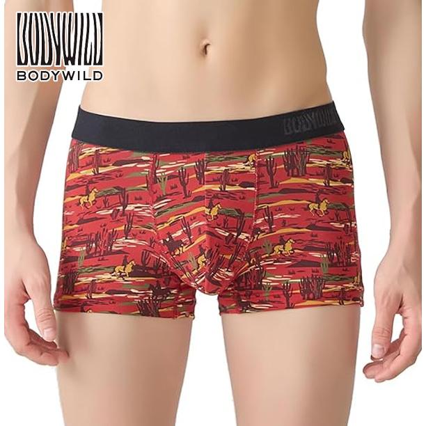 BODY WILD（ボディワイルド） GUNZE グンゼ ボクサーパンツ 前とじ