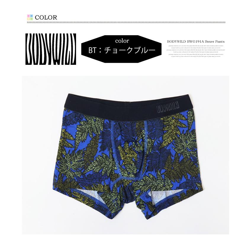 BODY WILD（ボディワイルド） GUNZE グンゼ ボクサーパンツ 前とじ 総