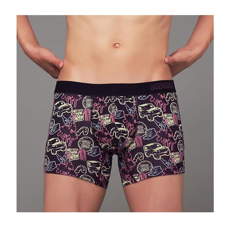 BODY WILD（ボディワイルド） GUNZE グンゼ ボクサーパンツ 前とじ 綿