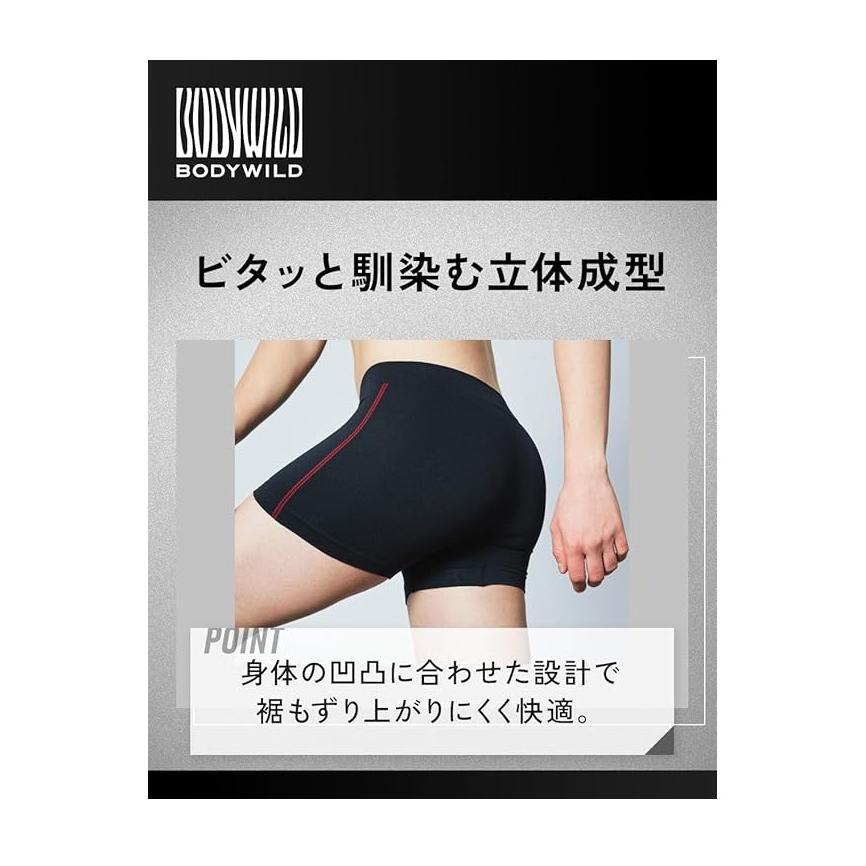 GUNZE グンゼ BODY WILD ボディワイルド ボクサーパンツ 前とじ 立体成型 アンダーウェア 下着 メンズ BWS013A | BODY WILD | 10